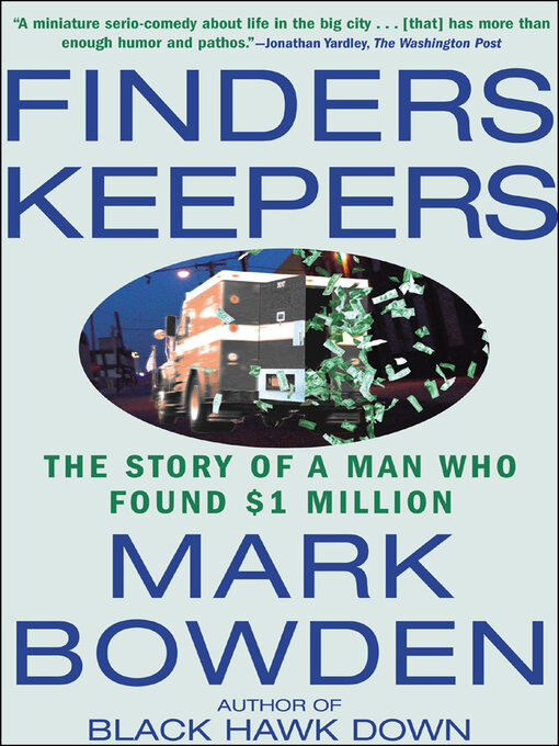 Title details for Finders Keepers by Mark Bowden - Available